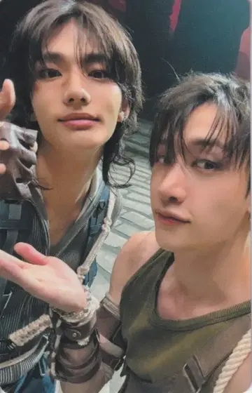 StrayKids FC 한정판 BangChan/Hyunjin 자이언트