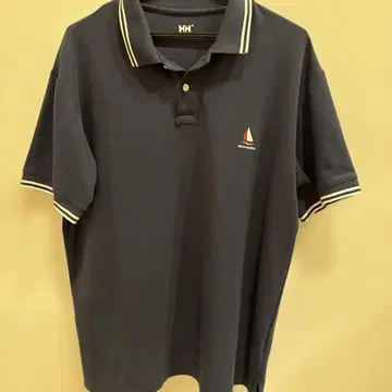 HELly Hansen 네이비 피케 셔츠 XL