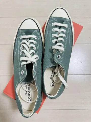 컨버스 CT70 27cm 그린 로우 컷 척 테일러