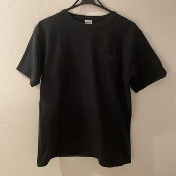 Champion T1011 블랙 티셔츠 L 사이즈 오버 사이즈