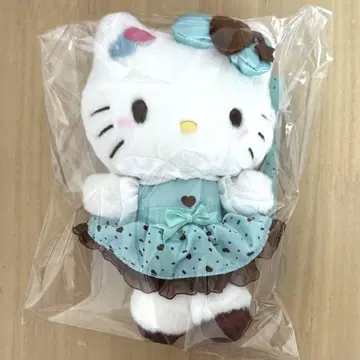 산리오 마스코트 홀더 초코 민트 헬로키티