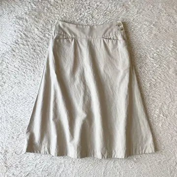 컨디션 최상 마가렛 호웰 코튼 린넨 스커트 3 베이지