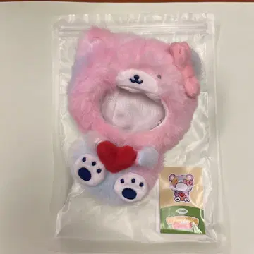 BTS 모크님 구크투기 10cm 레인보우 베어 의류