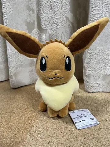 이브이 봉제 인형 약 25cm(귀 끝부터 발끝까지)