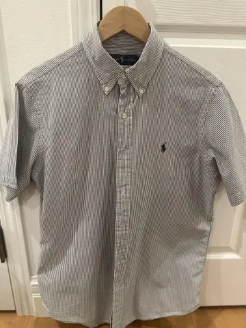 Ralph Lauren M 스트라이프 반팔 셔츠