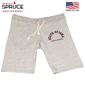 미국제 mayo SPRUCE 그레이 프린트 맨투맨 팬츠