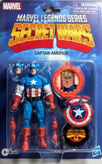 HASBRO 마블 레전드 캡틴 아메리카 6인치