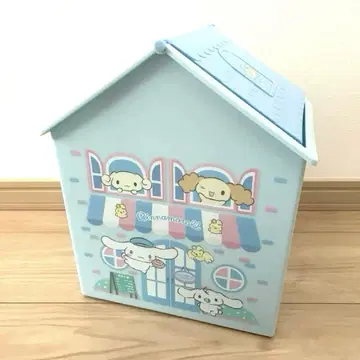 산리오 시나모롤 집형 룸 박스 더스트 박스