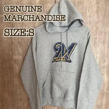 GENUINE MARCHANDISE 후드티 후디 MLB 그레이 S