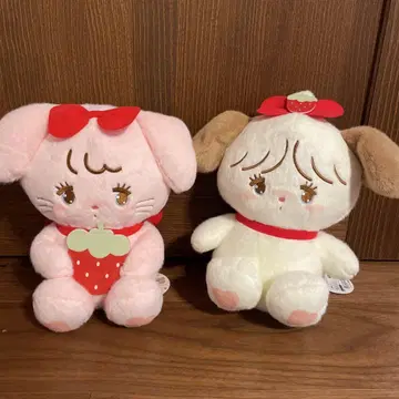 딸기 BIG 봉제 인형 2개