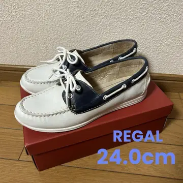 REGAL 여성용 데크 슈즈 네이비