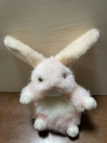 MON SEUIL 핑크 토끼 봉제 인형