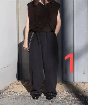 바벨 오브젝트 24AW 매트 와이드 PT