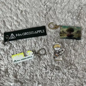 Mrs. GREEN APPLE 키링 굿즈 세트