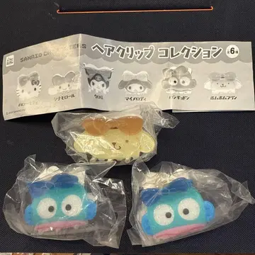 산리오 캐릭터즈 헤어 클립 컬렉션