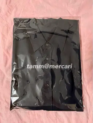 Spick and Span 린넨 블렌드 프렌치 헴 개더 셔츠 네이비