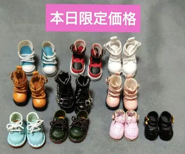1/12 인형 사이즈 신발 10켤레 세트