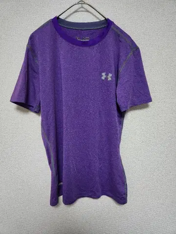 Under Armour MD Fitted 티셔츠 보라색