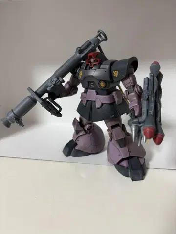 HGUC 돔 완성품 웨더링 마감 무장 옵션 포함