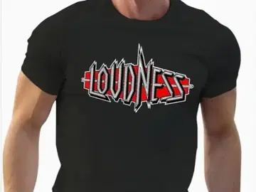 LOUDNESS 반팔 티셔츠