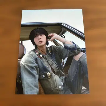 BTS Jin ECHO CD3 형태 HMV 구매 혜택 엽서