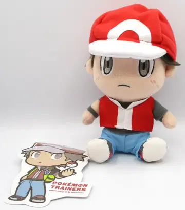 포켓몬 센터 봉제 인형 Pokemon Trainers 레드