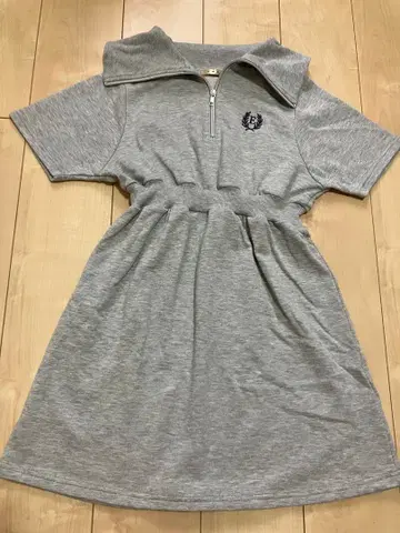 레트로걸 작은 키를 위한 미니 원피스 그레이 새상품급