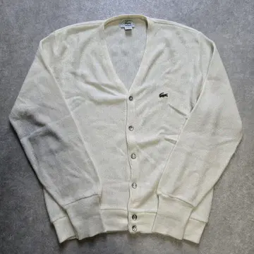 80~90년대 IZOD 라코스테 아이보리 가디건