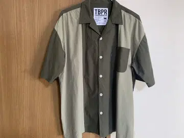 TBPR tightbooth production 바이컬러 셔츠