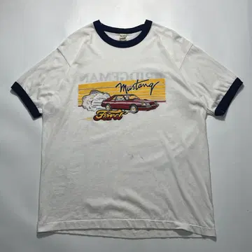 80s 포드 USA제 빈티지 T 링거 T XL 화이트 6800