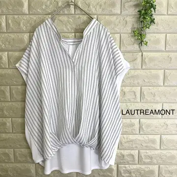 LAUTREAMONT 블라우스 새상품급 로트레아몽 이소재 블라우스