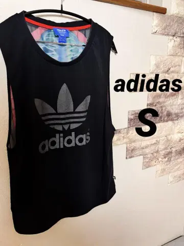 아디다스 RITAORA 리타오라 렌트겐 탱크탑 블랙 S 콜라보