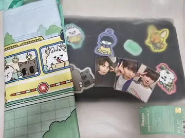 TXT PPULBATU 태블릿 파우치 태현 트레이딩 카드