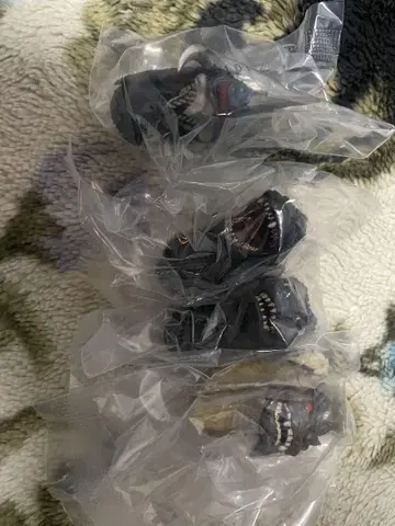 제일복권 고질라 대괴수 열전 G G상 몬스터 헤드 마그넷 4개 세트