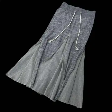 Natural VINTAGE GOA 롱 스커트 슬라이더 지퍼 포함