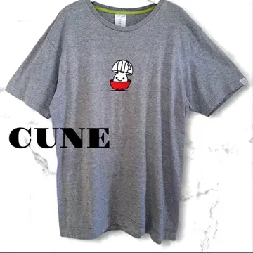 CUNE 캡슐 토끼 티셔츠 XL 사이즈 코튼 100%