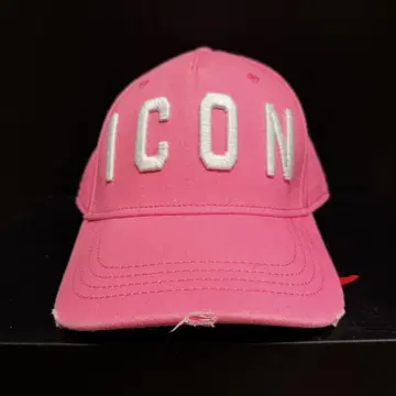 DSQUARED ICON 핑크 캡