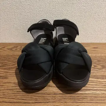 핏핏 쿠션 트위스트 샌들 24 다크 그린