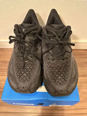 HOKA M CLIFTON 9 26cm 호카 클리프톤 9 블랙