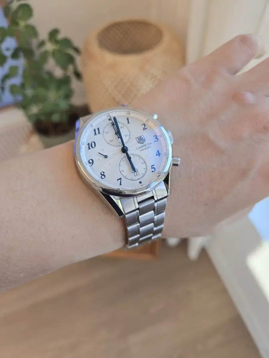 (Pan/Gyo) Tag Heuer Carrera Blue Hands Chrono