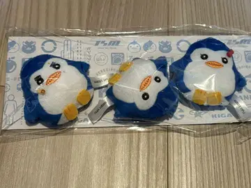 링루 핑 드럼 봉제 인형 배지 세트 펭귄 1호 2호 3호