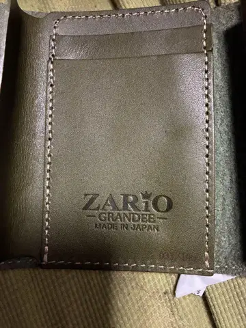 ZARIO GRANDEE 두겹 지갑 한정판 033/100