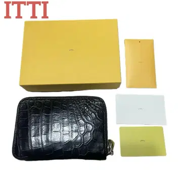 ITTI 이치 크로커다일 라운드 지퍼 두겹