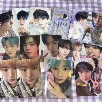 NCT WISH 유우시 트레이딩 카드 엽서 세트