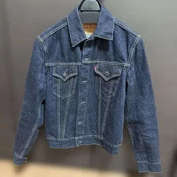 THE FLAT HEAD 다크 데님 자켓