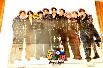 Snow Man SnowWorld 아크릴 스탠드 미개봉 새상품