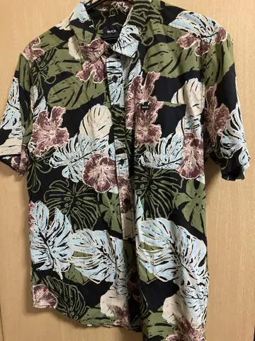 RVCA 2024 모델 올 패턴 꽃무늬 셔츠
