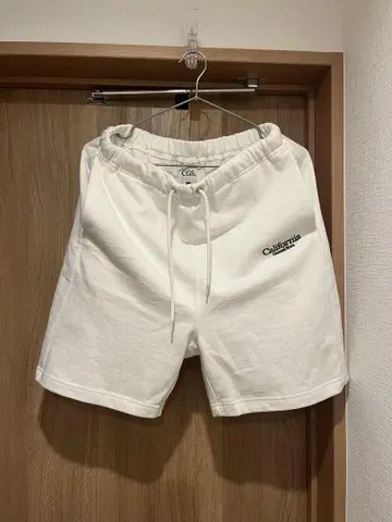 미사용 size:S CGS 맨투맨 숏팬츠 California