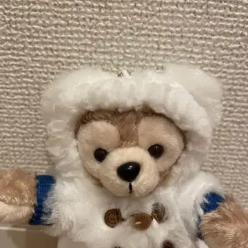 윈터 홀리데이 닷피 봉제 인형 배지