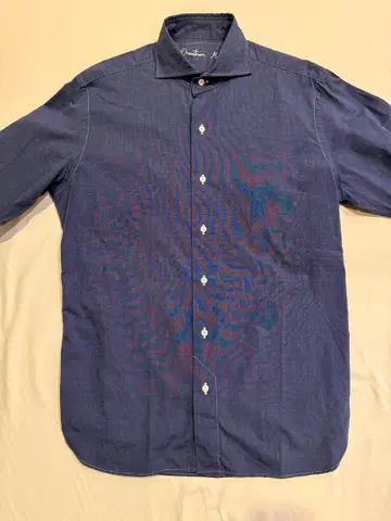 DRESSTERIOR 세미 와이드 칼라 셔츠 M 드레스테리아